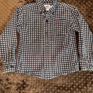 Boys western button down long sleeve